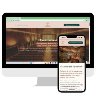 SITO WEB MATER IMPRESA